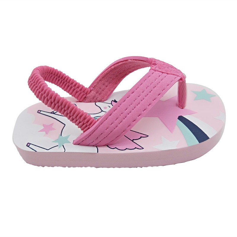 New Summer Children's Shoes Cartoon Holiday Cute Flip-flops Baby Girl Children's Sandals and Slippers Lightweight Beach Shoes