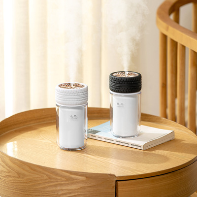 2020年新款大容量车载空气补水便携USB轮胎加湿器小夜灯迷你加湿