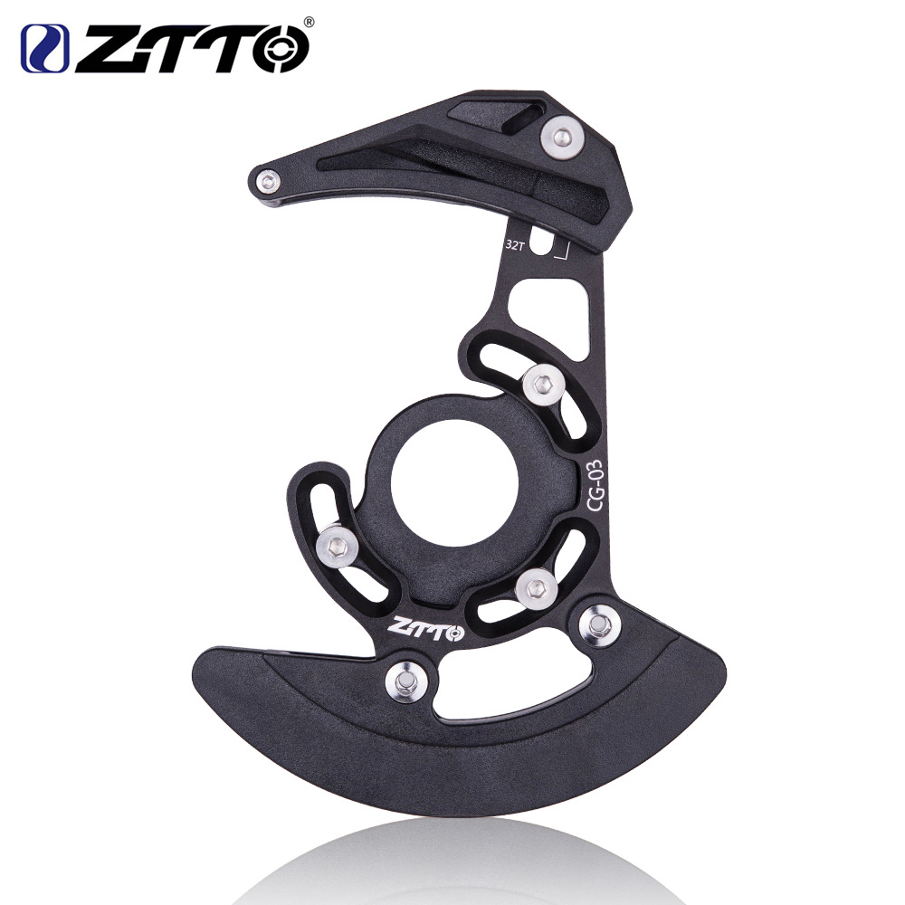 ZTTO/Chaser de guía de cadena de disco único de bicicleta de montaña DH protector de cadena de cola suave 32T-38T protector de marco