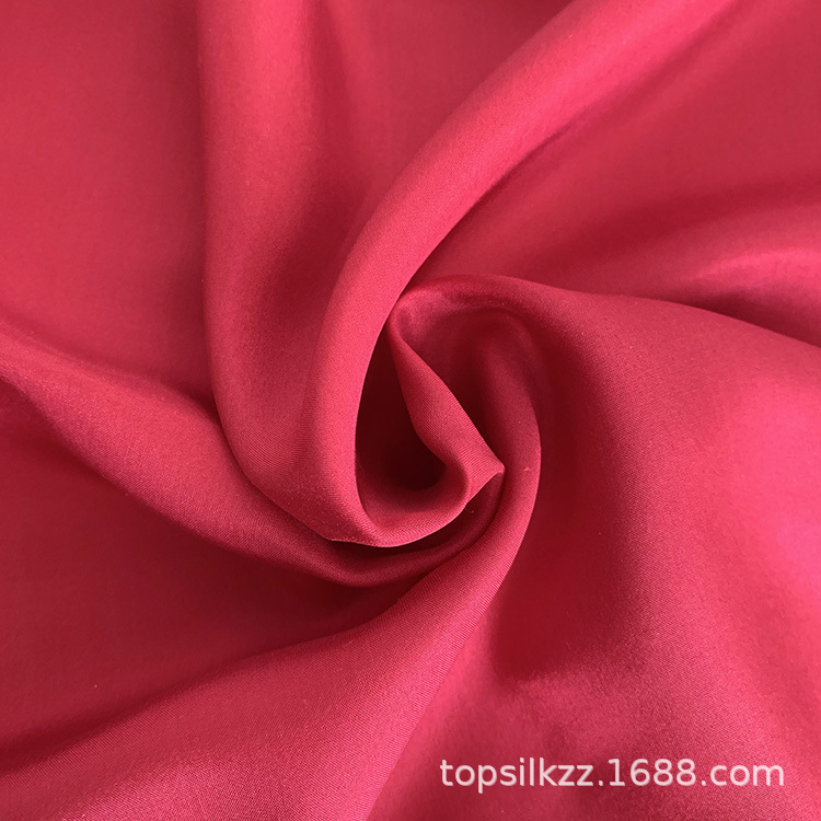 丝绸面料8姆米丝电力纺 服装里衬眼罩面料批发