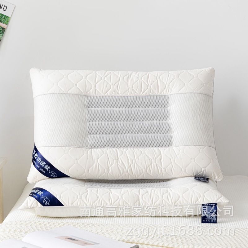 pure cotton latex Cassia Health Pillow new pattern Cotton latex physiotherapy Pillow core Single cervical vertebra EPE