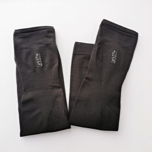 Black and White Ice Sleeve Sunscreen Gloves Women's Anti-UV Long Ice Silk Sleeves Men's and Women's Cycling Sleeves Wholesale