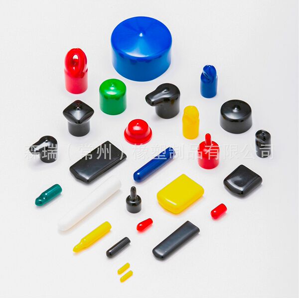 Senrui rubber protective cap black external thread silicone screw…