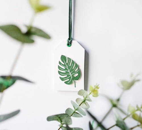 Four-linked leaf silicone mold aromatherapy wax chip mold leaf turtle back leaf gypsum car pendant diffuser stone mold