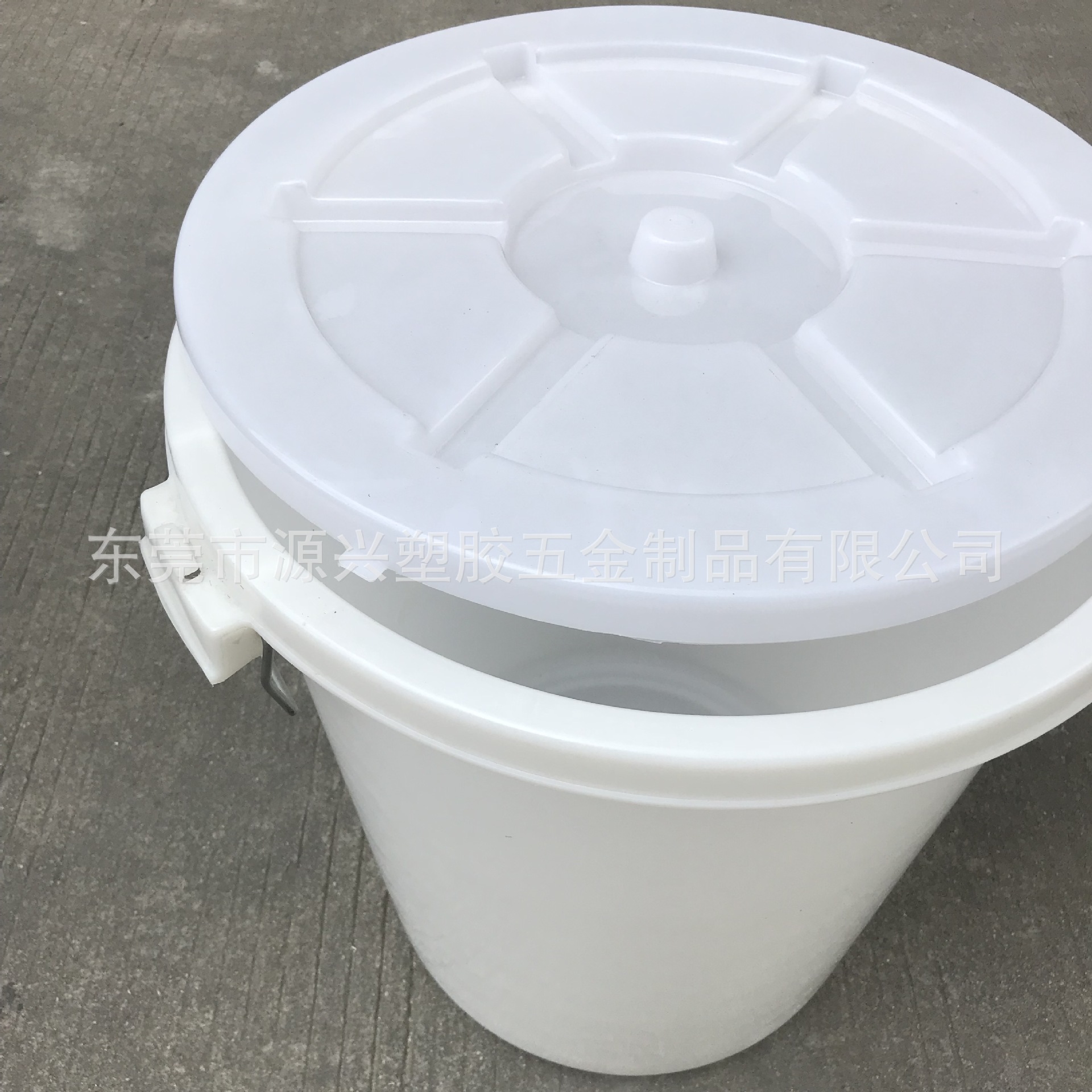 加厚150L啤酒发酵储水泡菜腌制桶 盖子卡紧锁住周转运输套叠圆桶