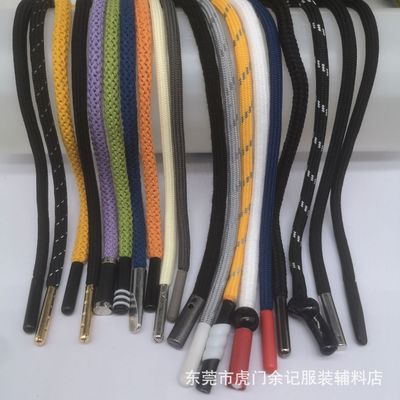 Garment rope Pants Sweater Hat rope colour Polyester fiber Metal Hatband goods in stock waist belt Chaopai customized