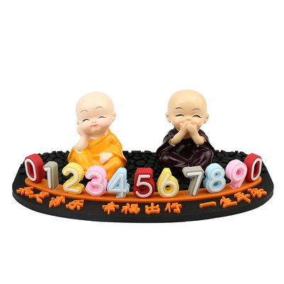 Nömrəli dayanma kartı, Number Plate Luminous Zero Car - chang-le-luminous-stop-sign-dont-want-to-dont-say