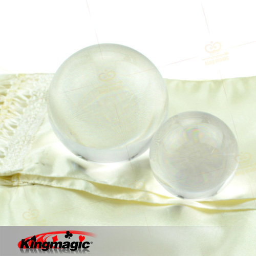 G1212 Transparent Crystal Ball 60 70 80 90 100MM Lightweight King Magic Stage Magic