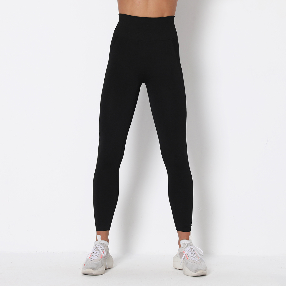 high-waist tight-fitting quick-drying cropped yoga pants NSNS11020