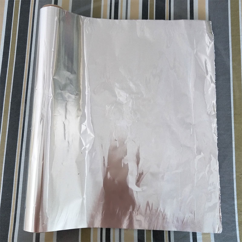 46厘米cm宽铝箔纸厚70微米长50米画画 浮雕纸上烤鱼加厚锡纸卷