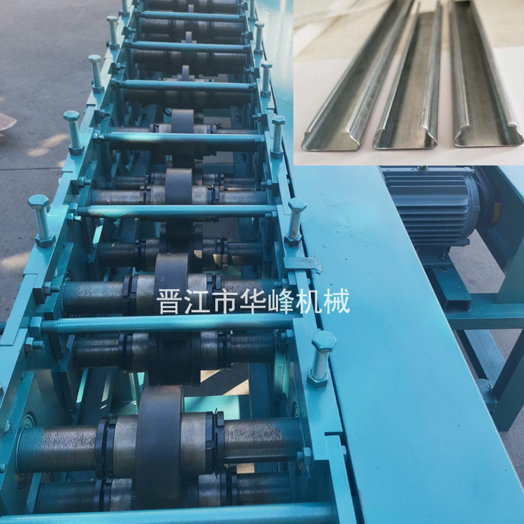 农业温室大棚卡槽机械设备 卡槽机生产线 大棚压膜槽机器