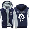 Clothing, sweatshirt, jacket, warm demi-season hoodie with zipper suitable for men and women, increased thickness