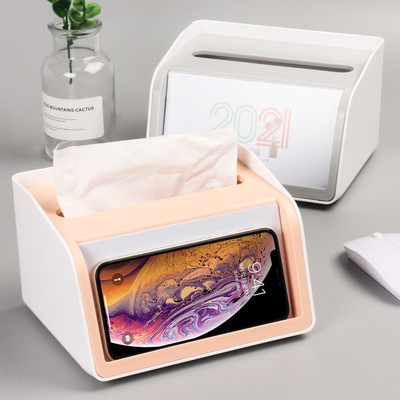 Tissue box calendar 2021 calendar Decoration Dual use originality lovely Simplicity fresh Table calendar wholesale customized