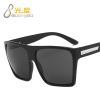 Brand square sunglasses, metal trend glasses, 2021 collection, European style, Aliexpress