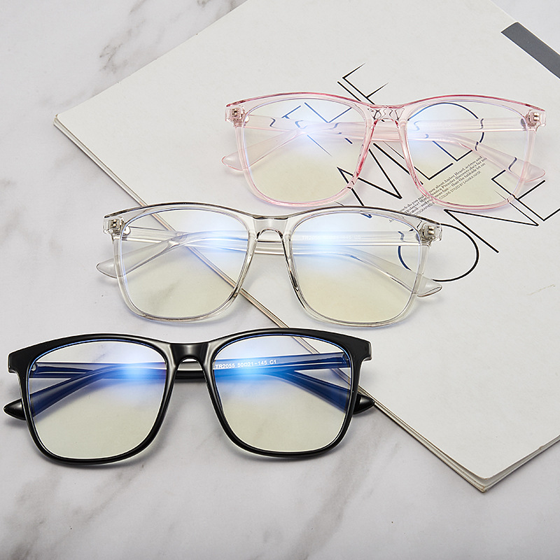 2020时尚眼镜防蓝光护眼平光镜男女通用时尚潮流近视镜框可定制|ms