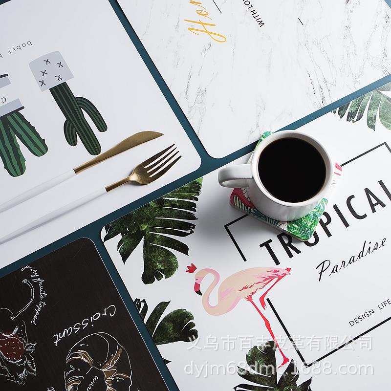 批发定制pvc数码打印餐桌垫 桌垫 电脑超大鼠标垫防水加热鼠标垫详情图7