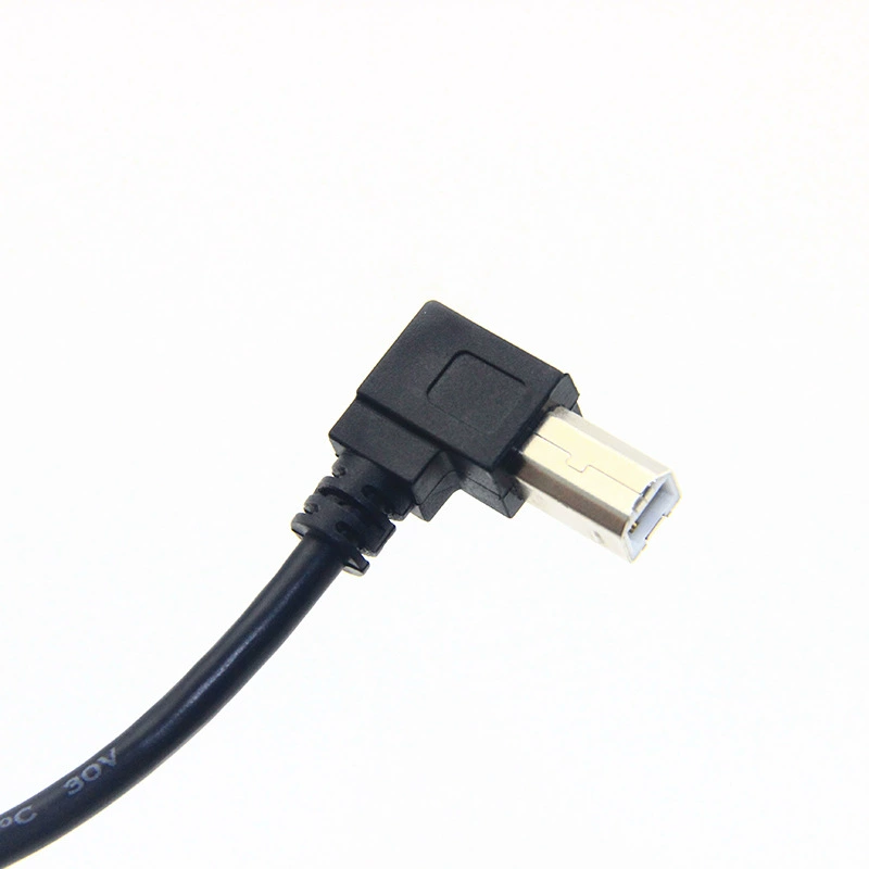 Кабель USB2.0: штекер A прямо в угловой разъём типа B (квадратный) для принтера