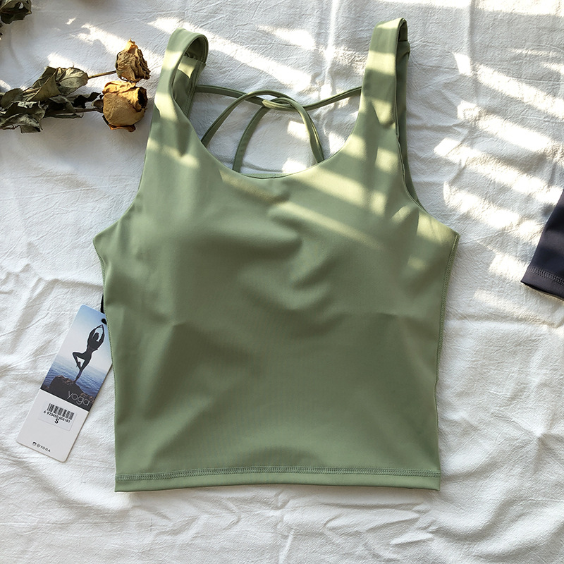 196g Weight Sleeveless Sleeve Length Nylon, Spandex Fabric Type Regular Top Length Vest Tops Type Fitness, Yoga Occasion U Neck Neckline Solid Color Pattern Casual, Sport Style Style Casual Sport Style Solid Color Nylon Spandex U Neck Active Tops Vest 8