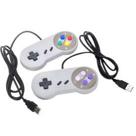 snes usb游戏手柄 snes USB手柄 超任电脑游戏手柄