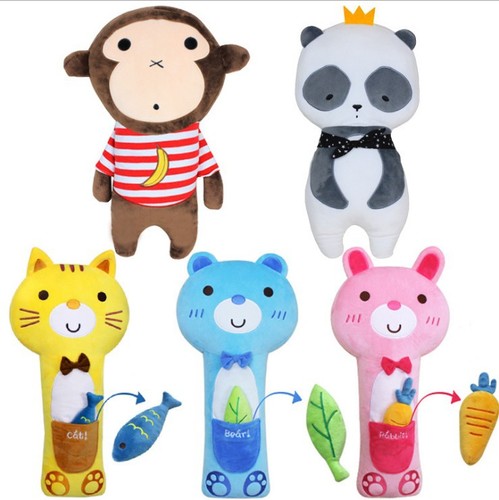 Korean version car seat belt shoulder protector pillow neck protector children's retainer u pillow cartoon cute sleeping pillow
