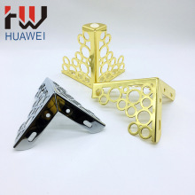 雕花支撑脚 轻奢北欧 花纹 金色沙发脚 家具配件热销款式