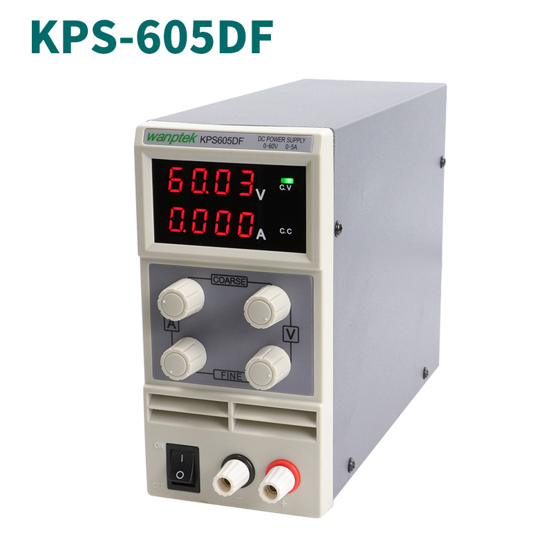 直流稳压电源 KPS-605DF实验室开关电源0-60V 0-5A 110V 220V可调