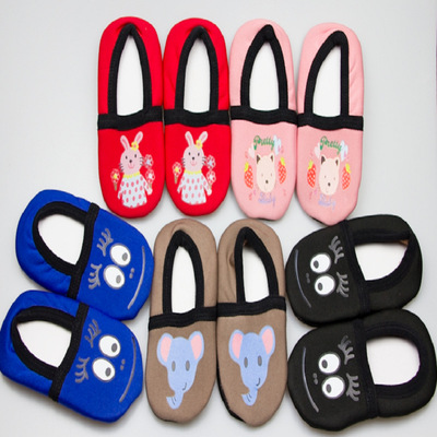 2020新款卡通袜子防滑地板袜早教亲子袜套鞋套瑜珈袜软底学步鞋袜|ru