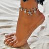 Beach retro classic ankle bracelet, fashionable pendant, European style