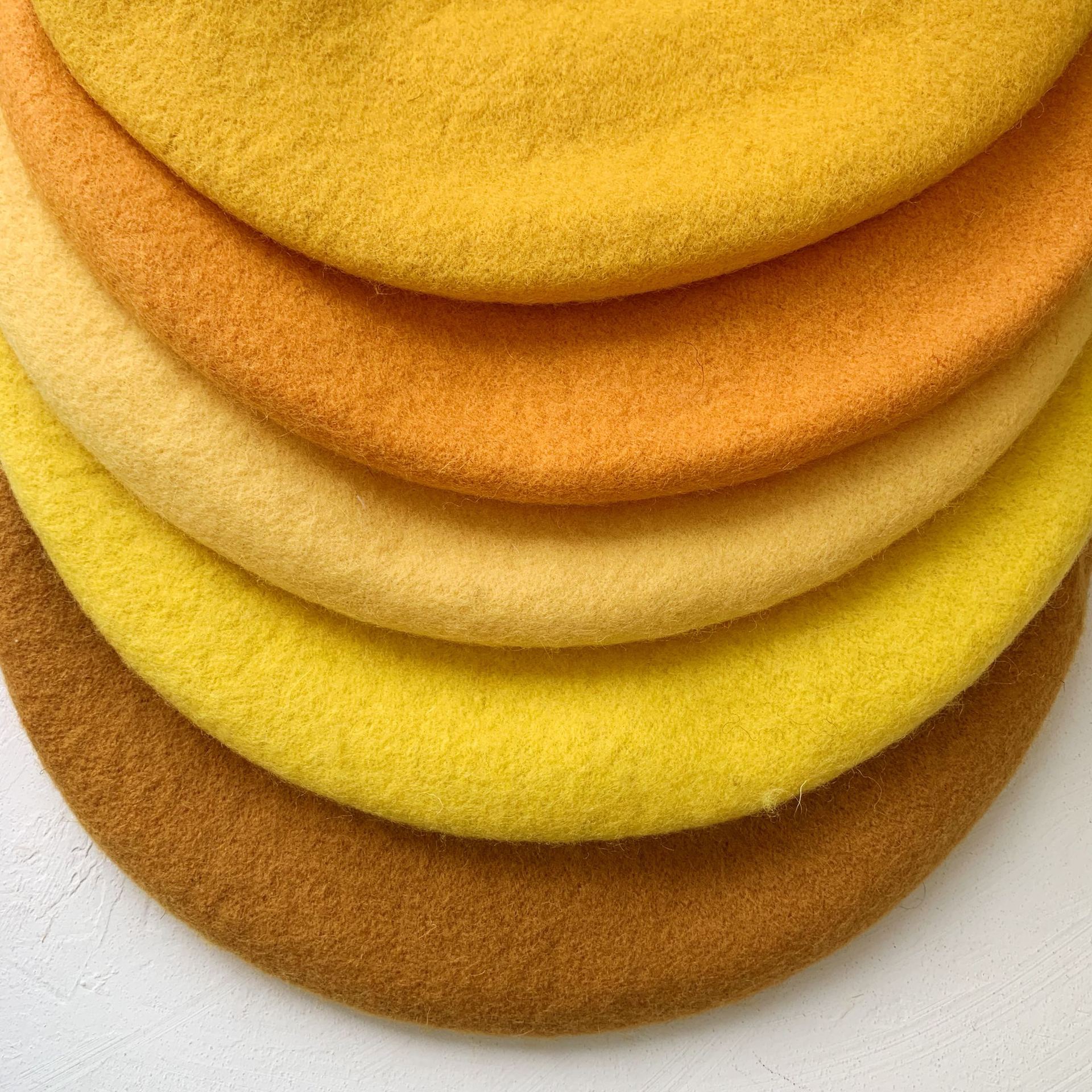 Unisex Wool beret Autumn-winter vintage woolen painter's hat Winter hat Lady's bud hat_voghion.com