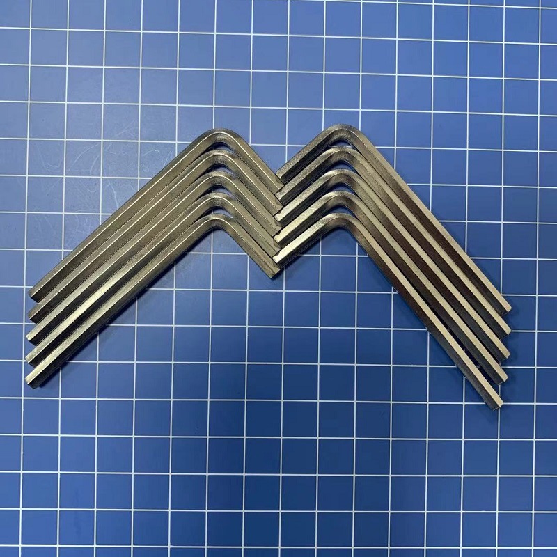 厂家产销不锈钢SUS304六角材料304无磁扳手L型内六角扳手H4*25*70