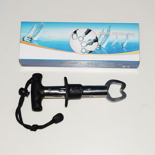 Stainless steel fish control device with weighing fish clamp, fish mouth pliers, fish control pliers, Luya fish mouth clamp, fish lifting fishing tools, fishing gear