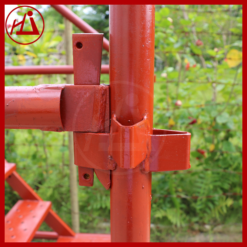 广州脚手架厂家 基坑 桥梁施工 750型标准香蕉扣 安全爬梯 钢踏板