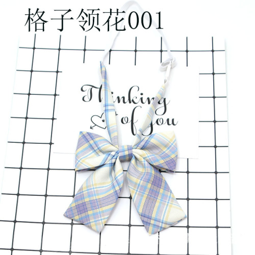 JK collar plaid uniform school uniform college style girl birthday sailor suit bow manufacturer wholesale collar