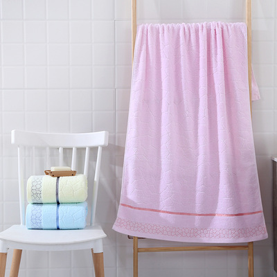 Water Cube adult Bath towel 405g water uptake thickening household men and women towel Super Beauty Bath towel wholesale