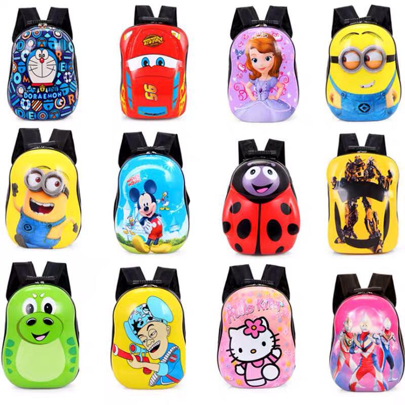 Cartoon Cute Children's Backpack Anime E...