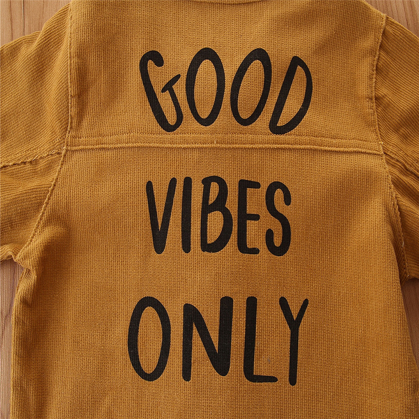 SAMGAMI BABY Wear Forårs- og Efterårsjakke til Piger, Koreansk Mode, Alsidig Børnefrakke med Bogstaver, Print_voghion.com