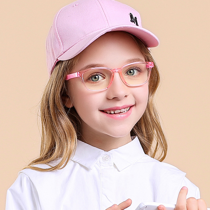 children fashion Blue light glasses Child TR90 Goggles mobile phone computer Blue light Frame YKF8140