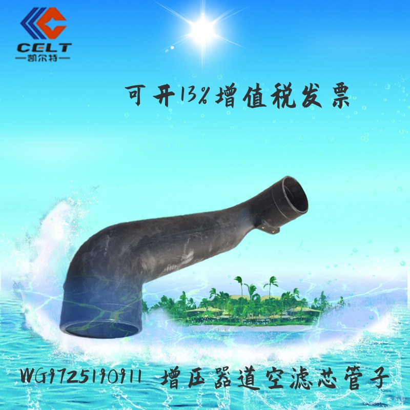 WG9725190911 增压器道空滤芯管子1