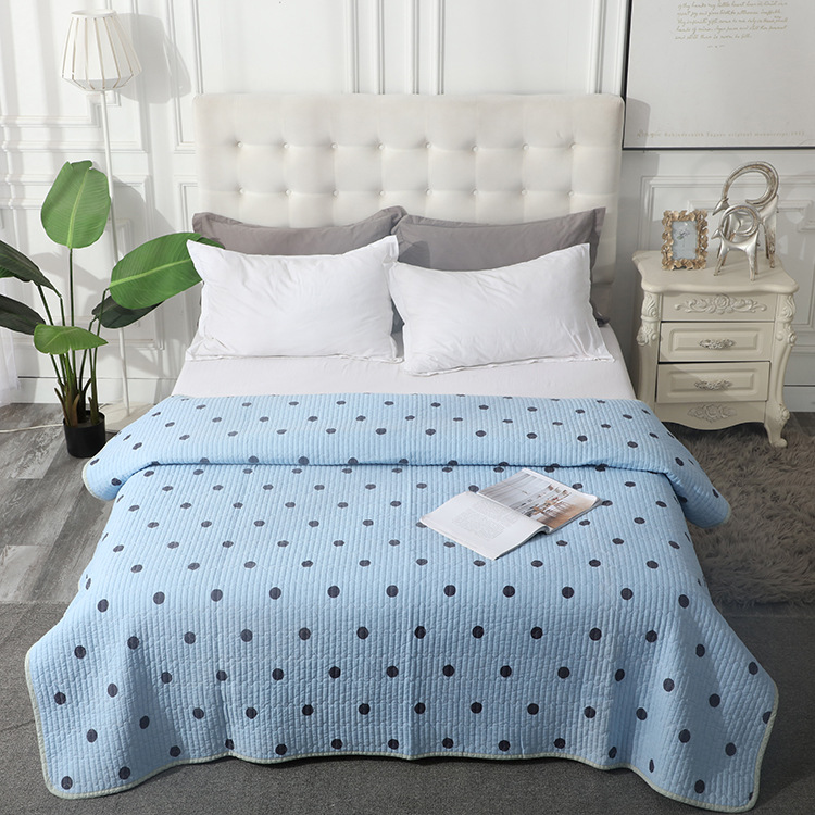 厂商直供全棉水洗床盖（夏被）