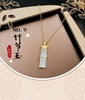 Stone inlay jade, pendant, silver 925 sample, wholesale