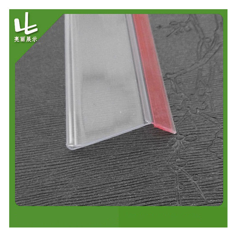 Autonomous research and development mould Supermarkets, shopping malls PVC Profiled bar goods shelves PVC Labeling strips customized machining Mold