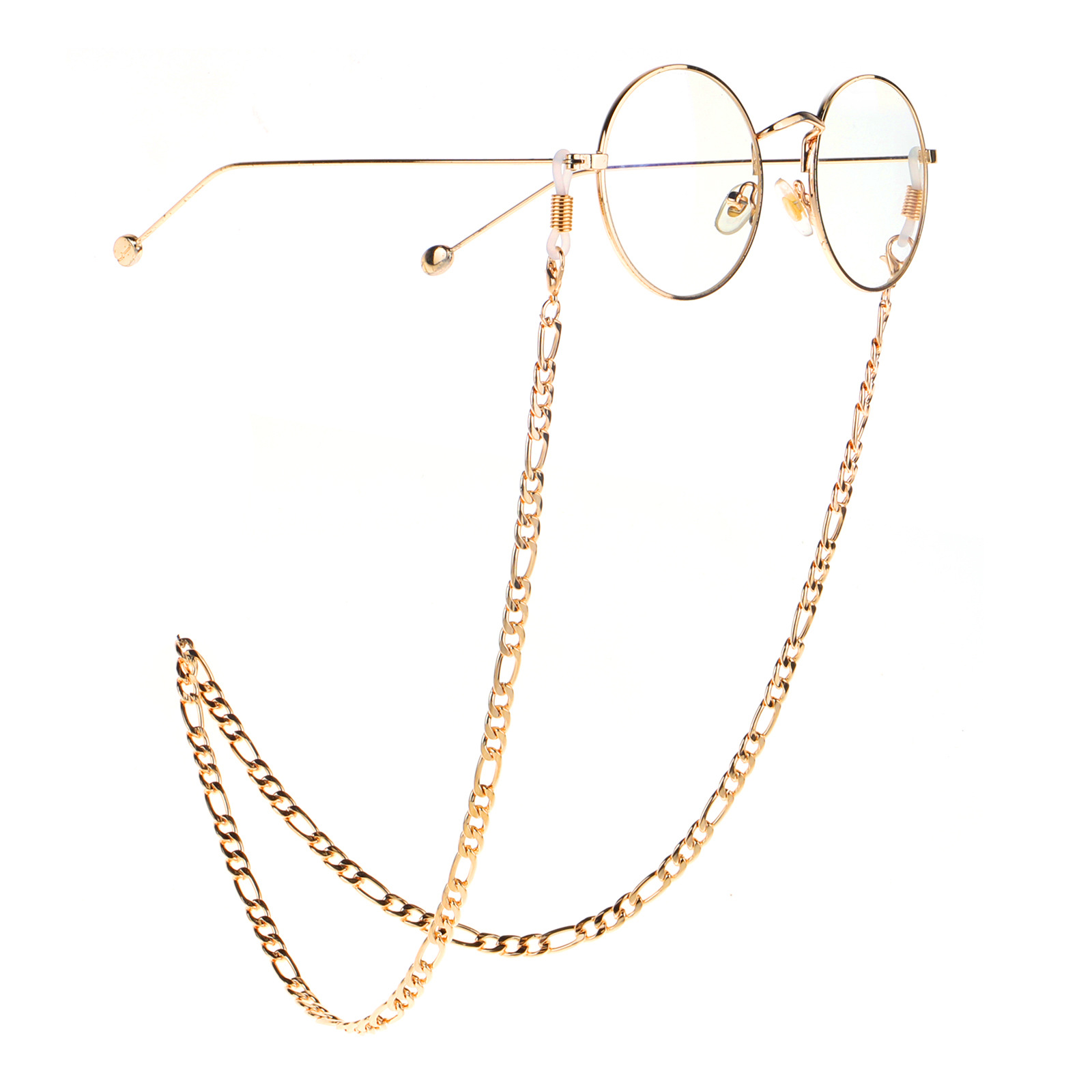 Gold Color Golden Stainless Steel Chain Sunglasses Chain Non-slip Glasses Rope