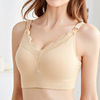 Bra for breastfeeding, underwear for pregnant, plus size, front lock