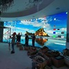 led弧形屏室内 曲面LED屏 上海 全彩 柔性电子屏现货供应上门安装|ru