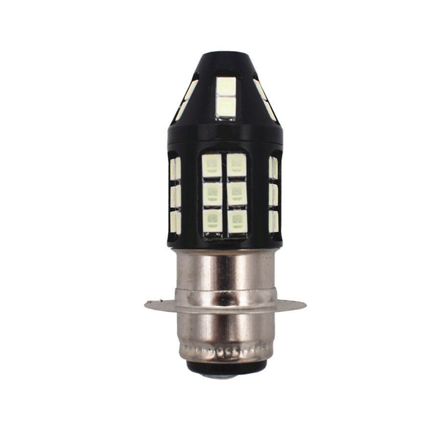 Transfronteriza motocicleta LED H6 P15D 8000K luz azul de hielo 40W de alto brillo delanteros modificados