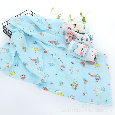 跨境Newborn Swaddle一件代发穆斯林婴儿包巾新生儿襁褓浴巾全棉|ms