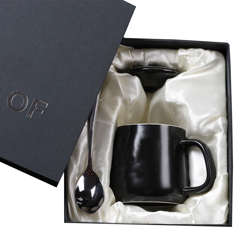 Taza de café de moda simple taza de cerámica taza de color sólido taza de agua taza de pareja taza de impresión de logotipo