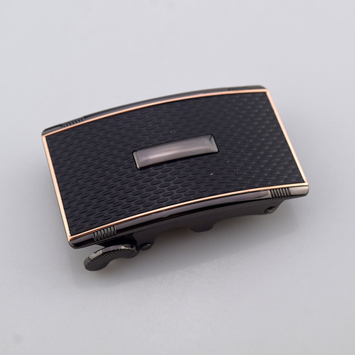 Inner wear alloy Korean version automatic buckle men's casual card slot belt head running street stall exhibition pants belt head wholesale