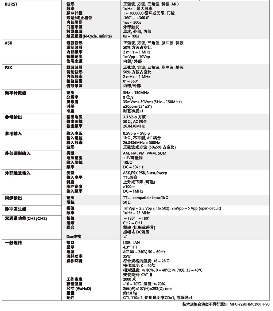 MFG-2220HM参数 (2)