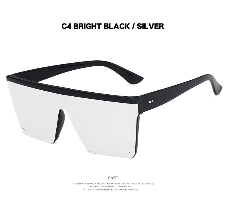 Hip-hop Geometric Pc Square Half Frame Sports Sunglasses display picture 12